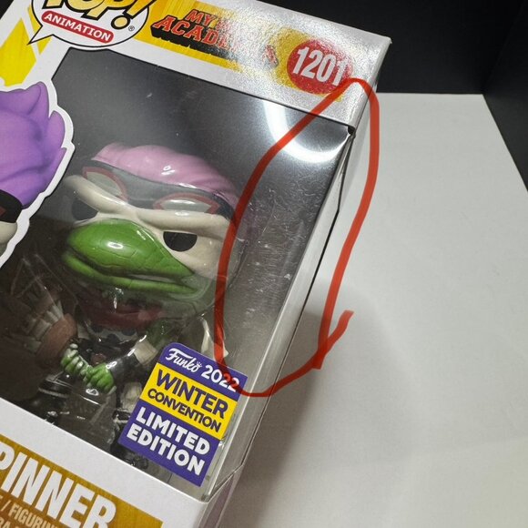 Funko Pop! Animation- My Hero Academia- Spinner #1201 - Picture 4 of 5